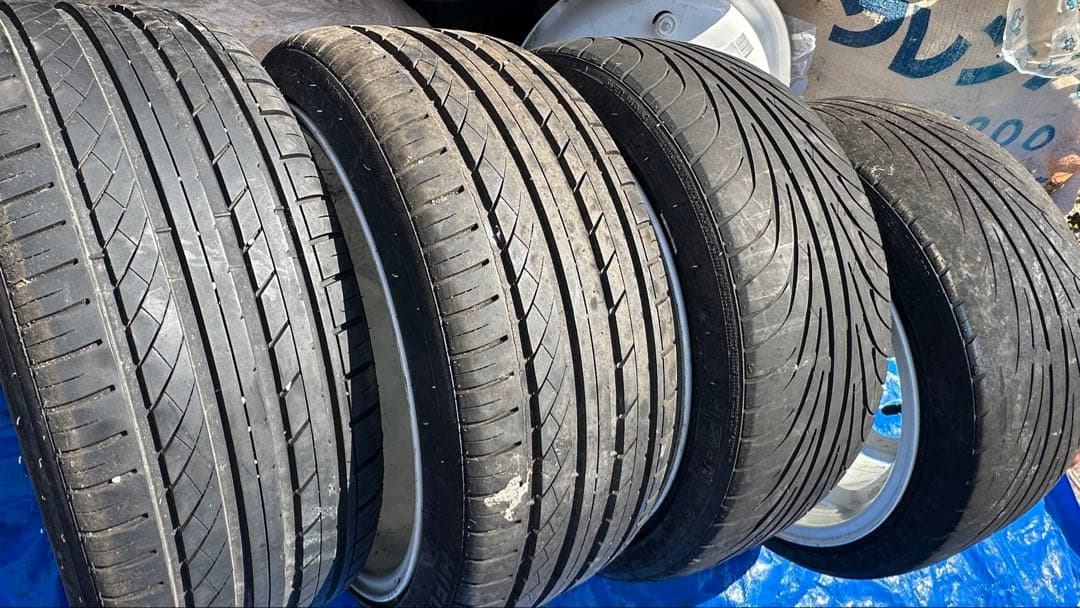 JNC鍛造ホイール17インチ205/40R17タイヤ付4本