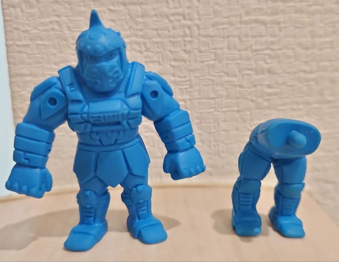 キン消し　青色美品　パート29 稀少（サムソン）ガチャ物