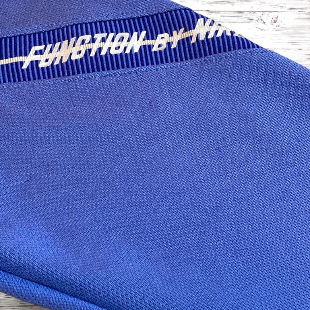 ナイキ NIKE トラックジャケット 刺繍ロゴ 青 M 1794