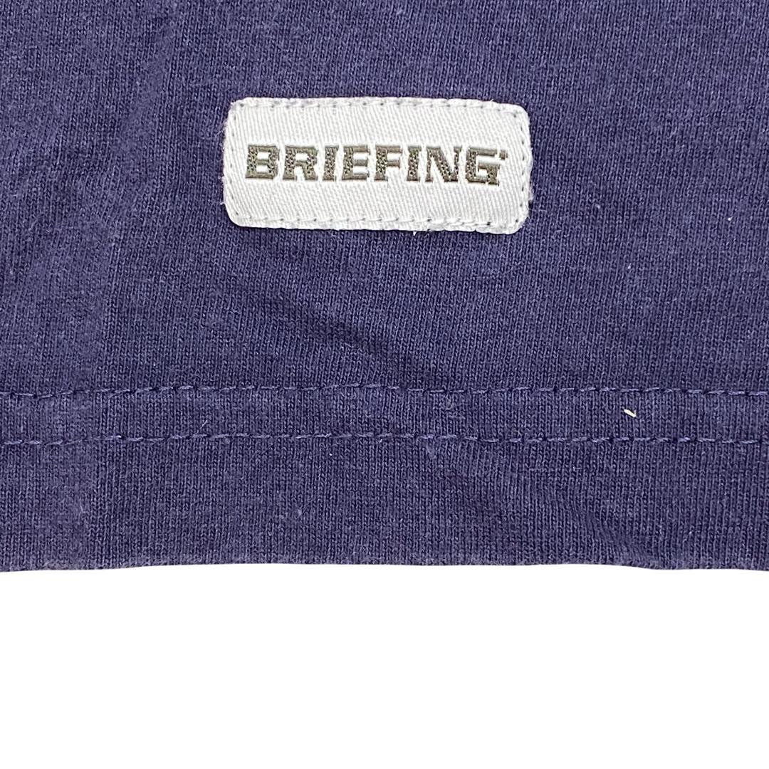 BRIEFING ブリーフィング×GOAT ゴート 半袖 Tシャツ M ネイビー