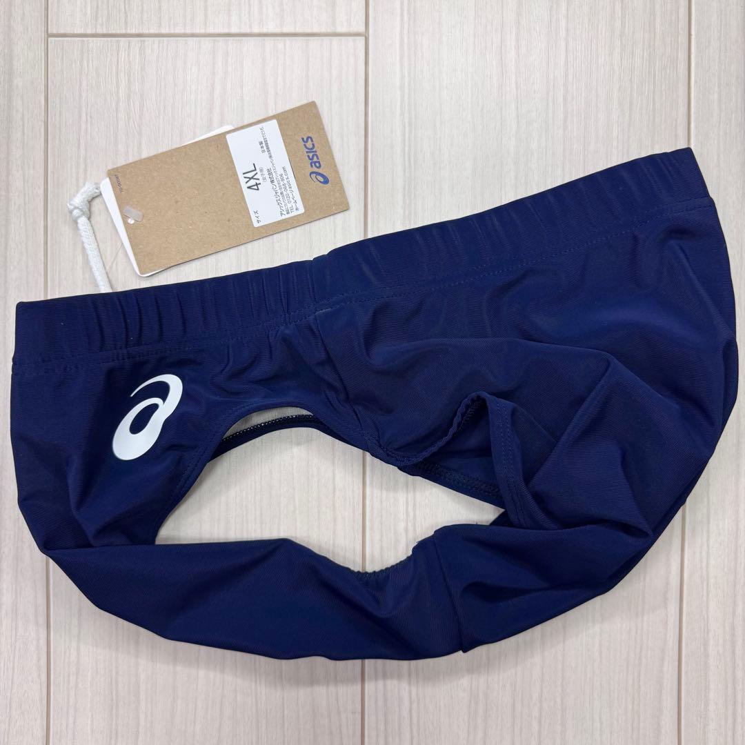 アシックス　女子陸上レーシングショーツ　4XLサイズ　ネイビー単色　新品