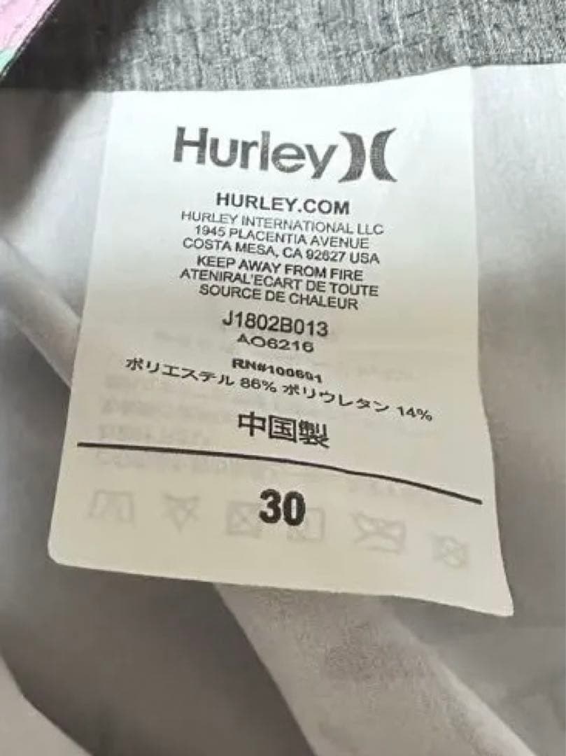 ハーレー HURLEY 水着 海パン ボードショーツ 海水浴 サーフィン