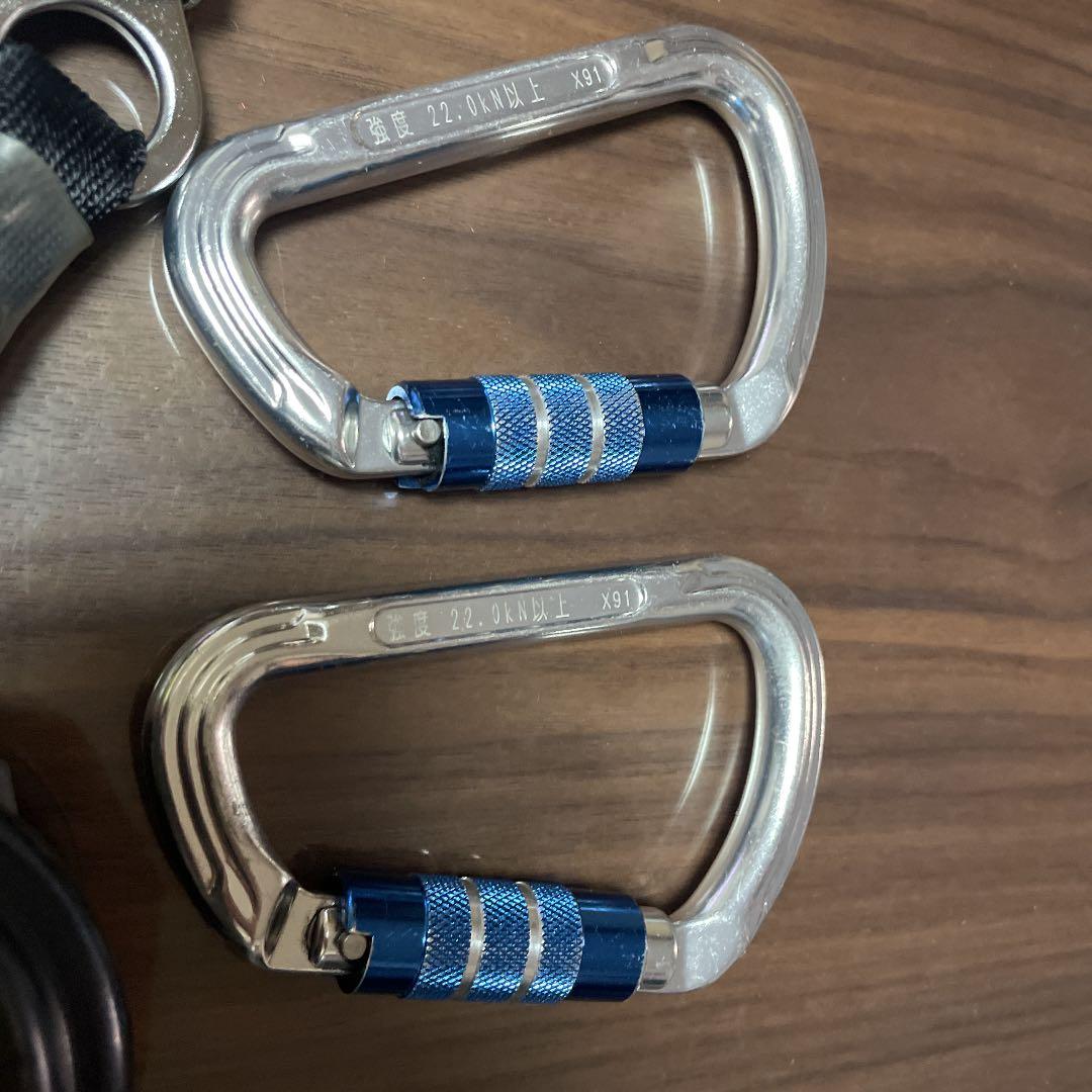 【トラスコ】ショックアブソーバ　安全ベルト　ハーネス　墜落防止器具