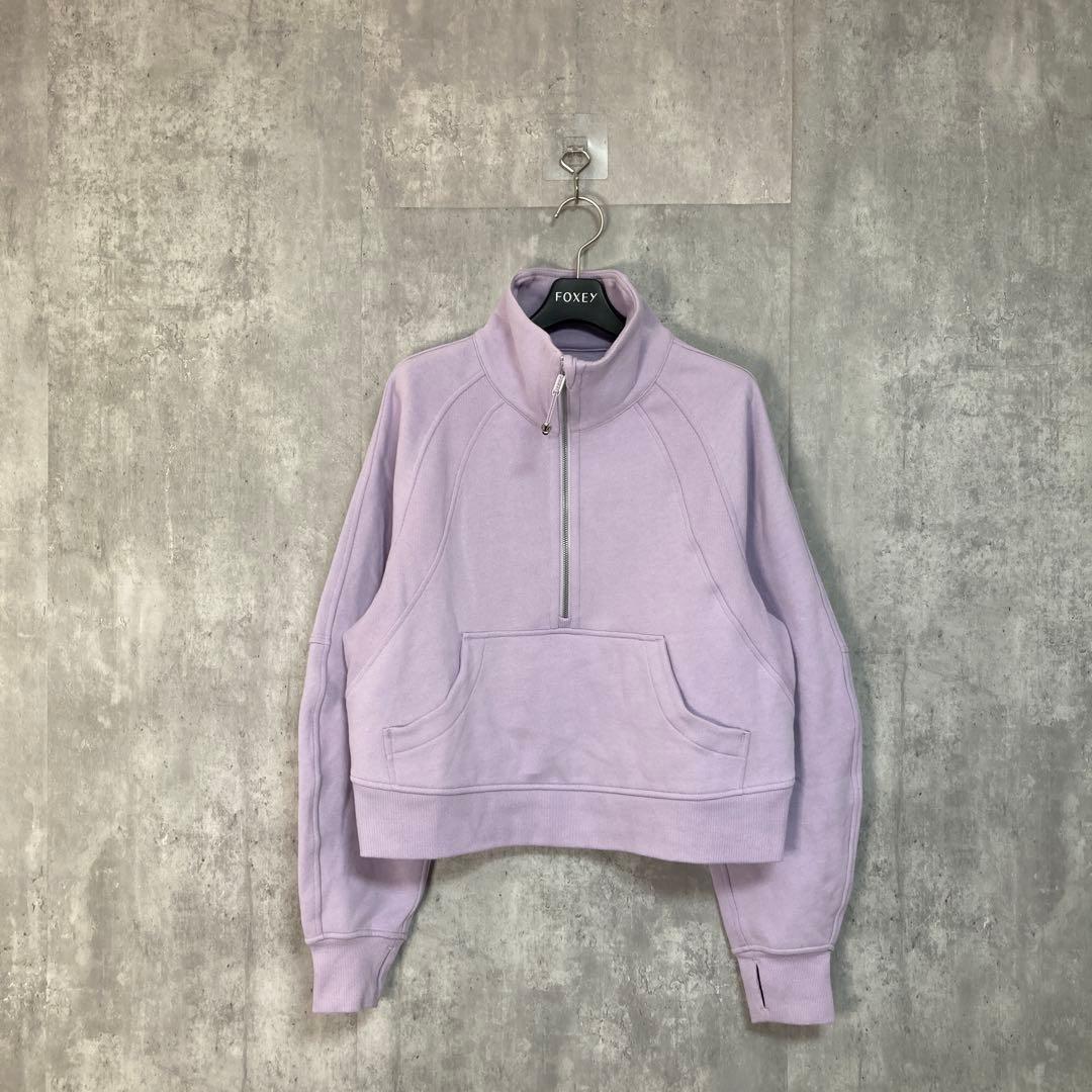 LULULEMON スキューバオーバーサイズファネルネックハーフジップ