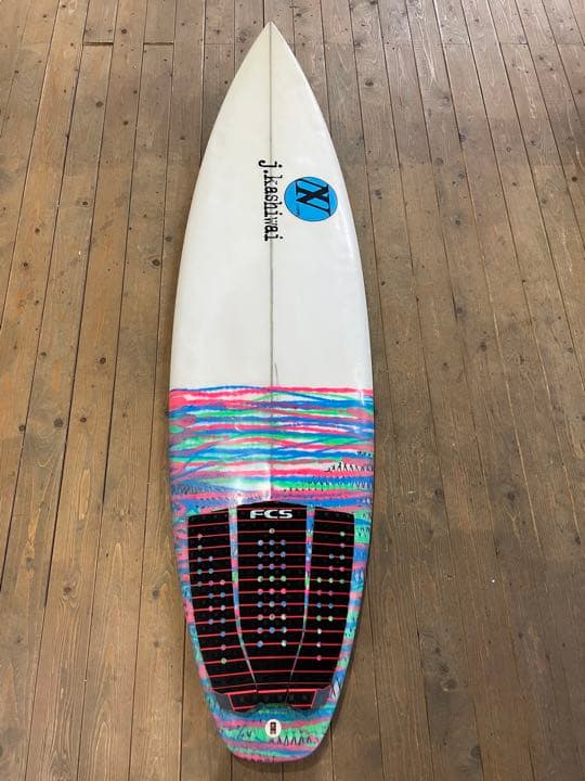 【中古サーフボード】 Jasonkashiwai サーフボード　カラフル