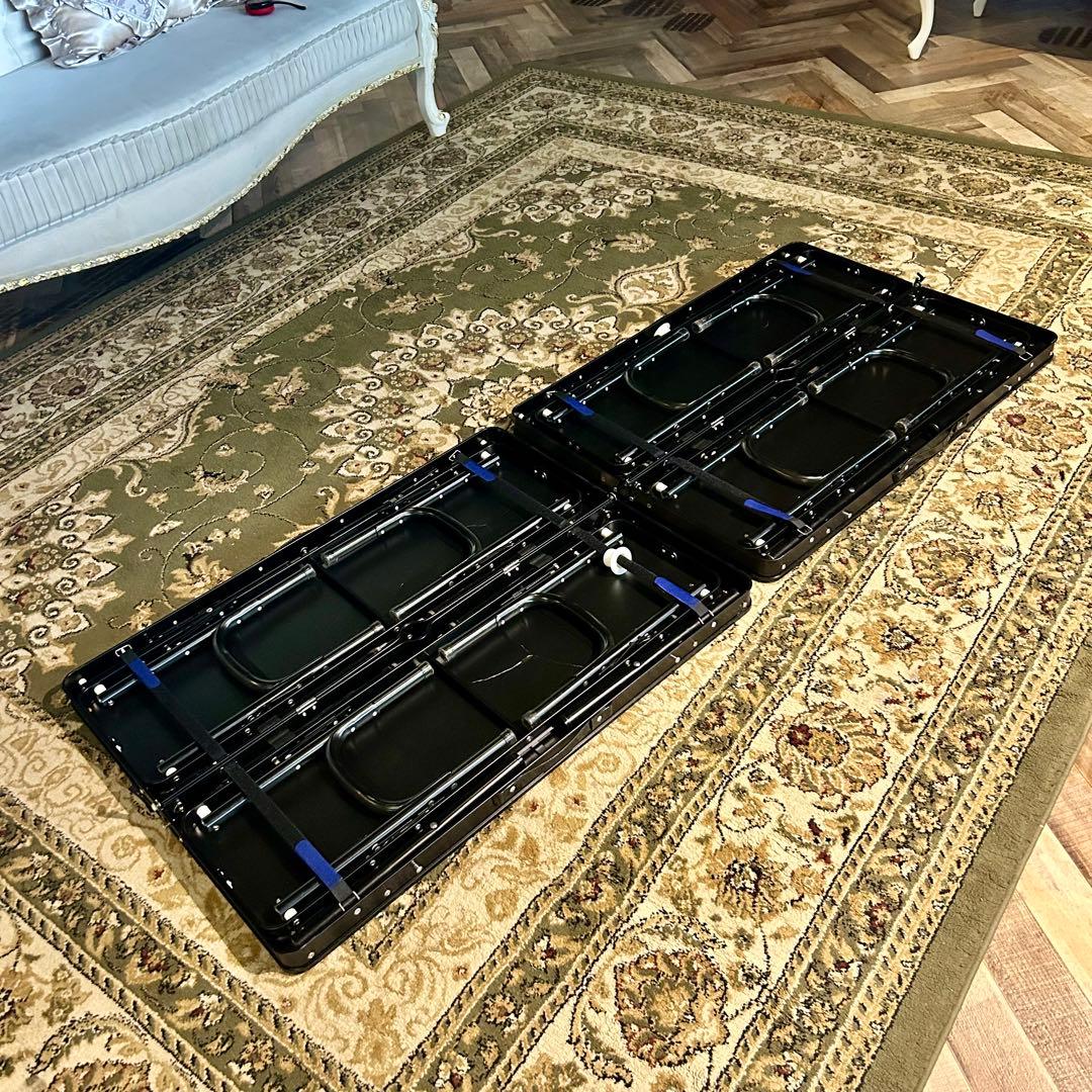 折りたたみテーブルとベンチセット