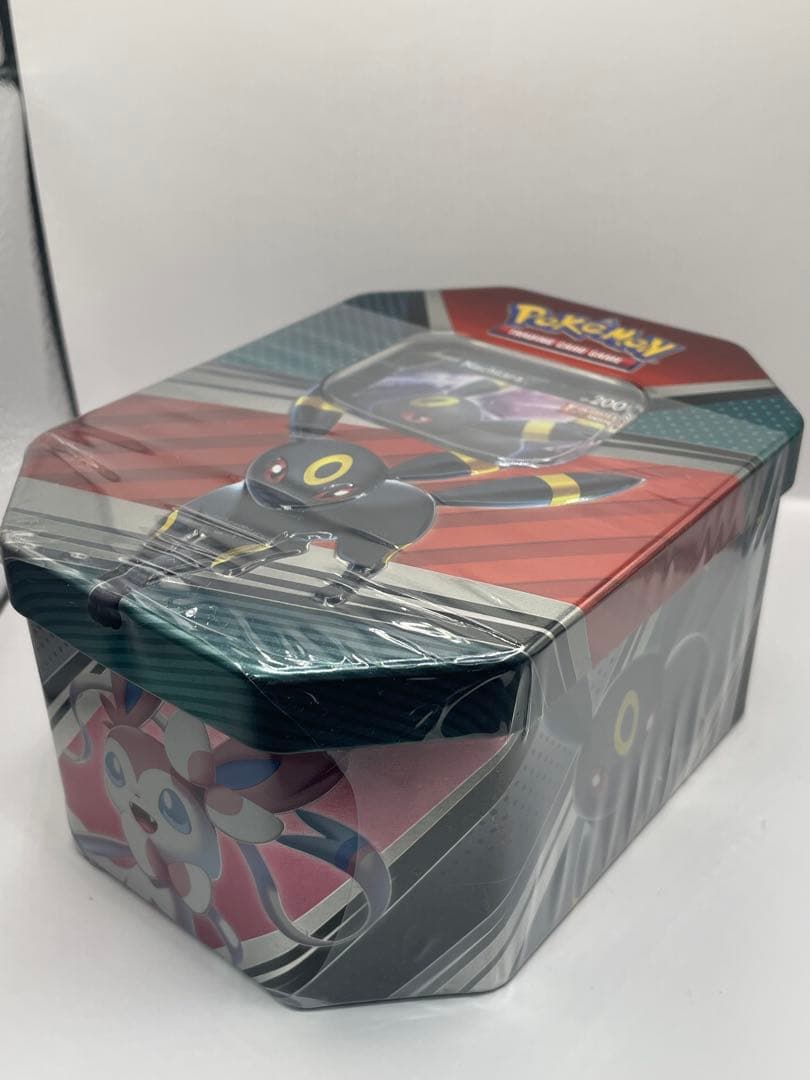 ドイツ語版 ブラッキー tin缶 公式品 ポケモンカード