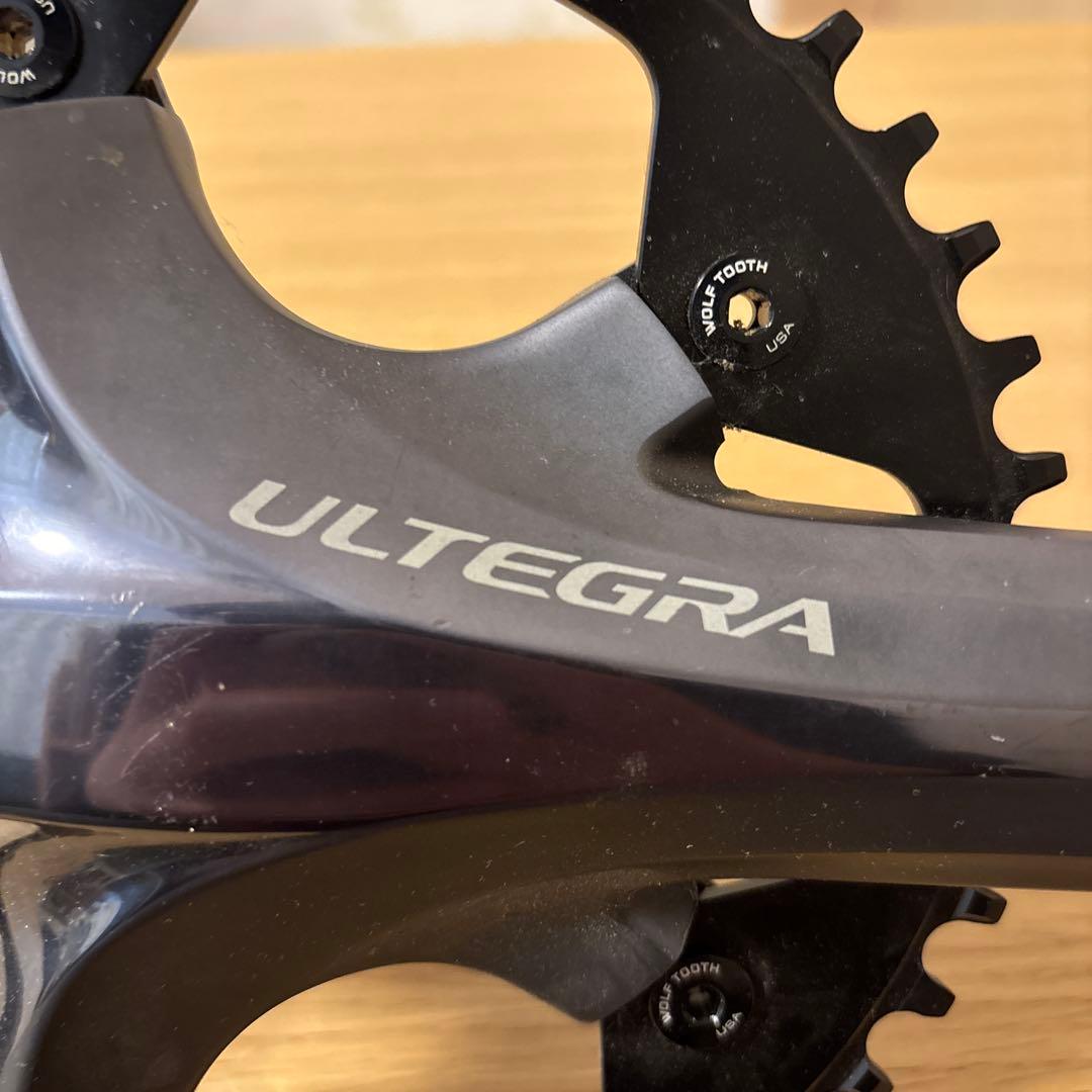 シマノアルテグラFC-6700クランク172.5mm WolfTooth44T