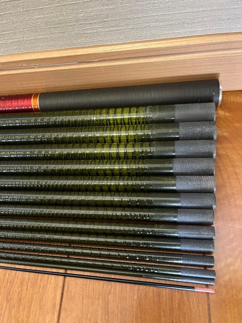 中古 SHIMANO 渓流竿 翠淵 中調 61 HI- POWERXSUPER