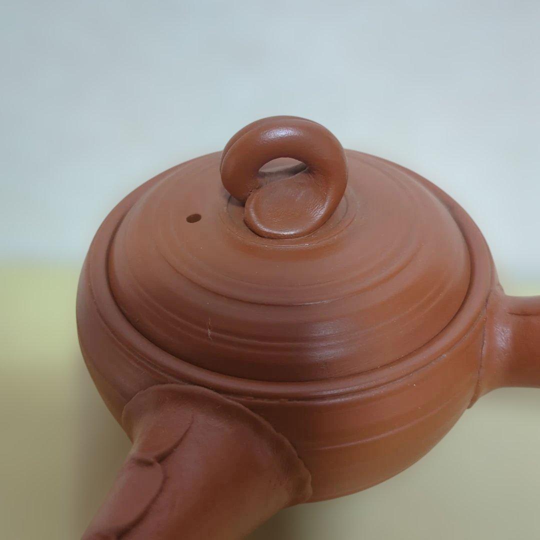 急須　茶道具　石水作　ササメ　細