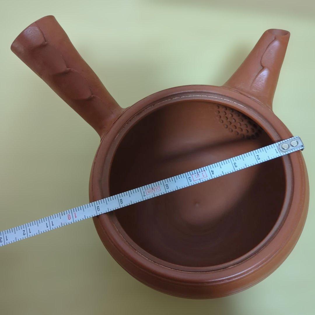 急須　茶道具　石水作　ササメ　細