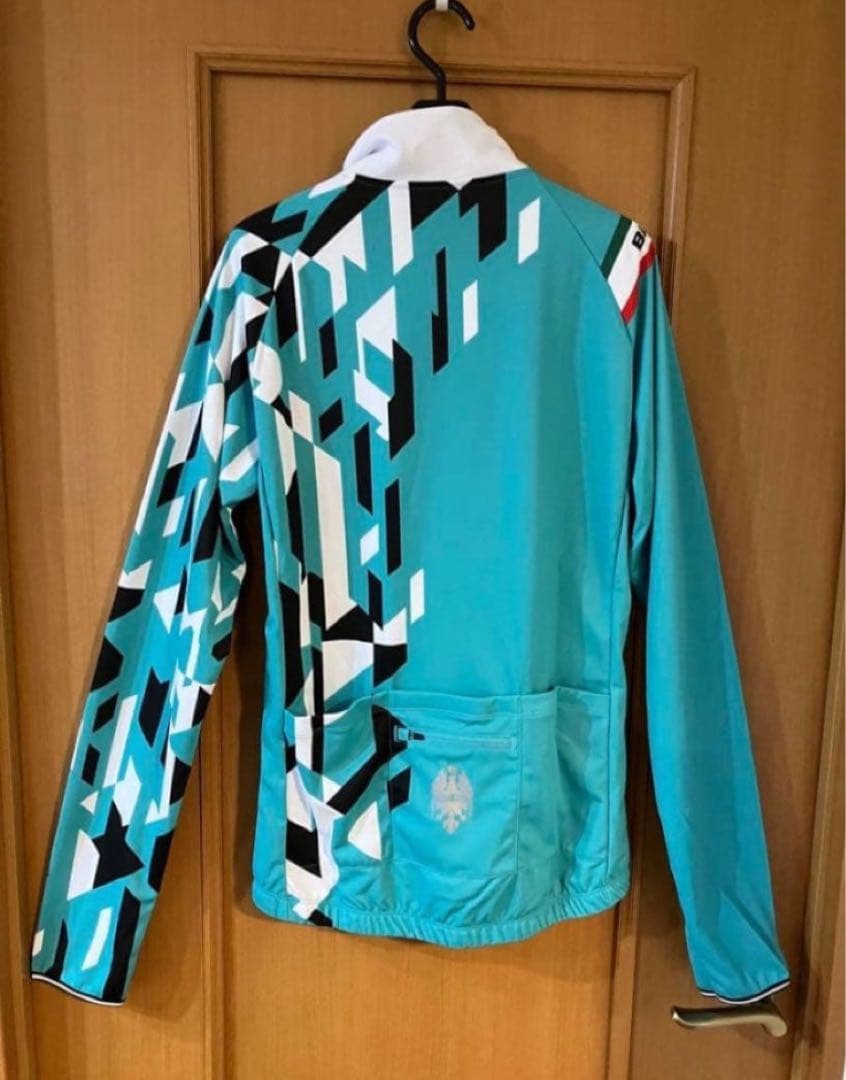 ビアンキ チェレステ ロングスリーブ ジャージ XL サイクル ウェア 長袖