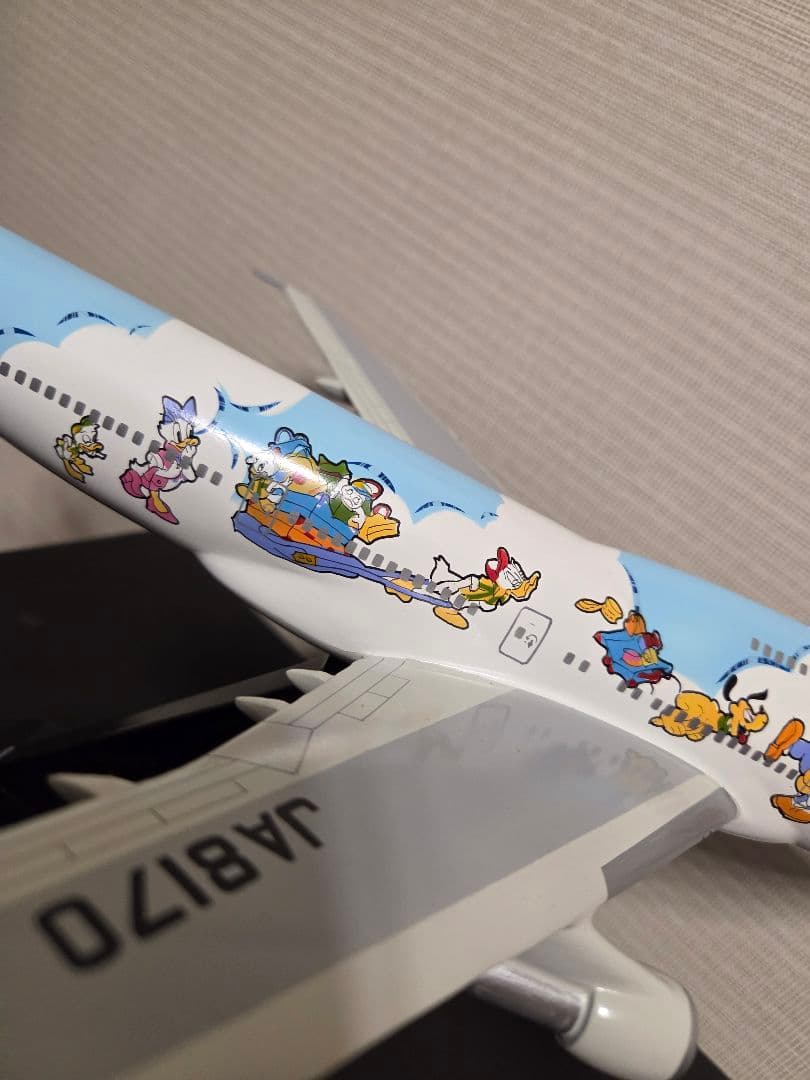 JAL 初代ディズニー塗装　模型
