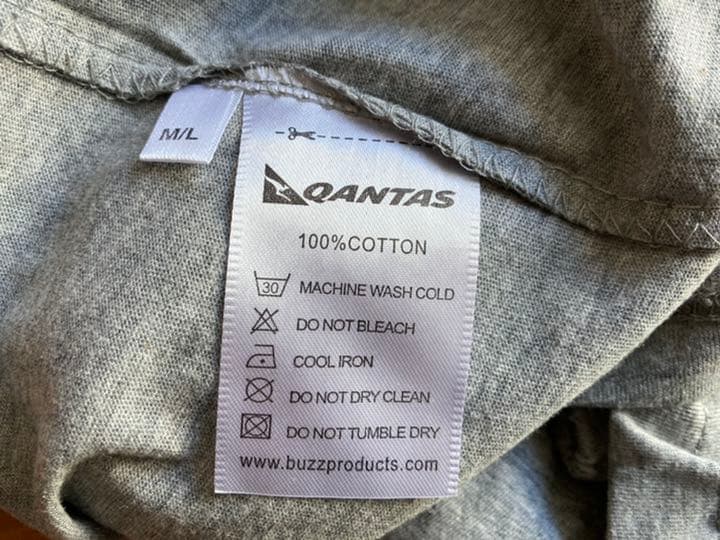 カンタス　限定　Qantas 国際線　ビジネスクラス　リラックスウェア M/L