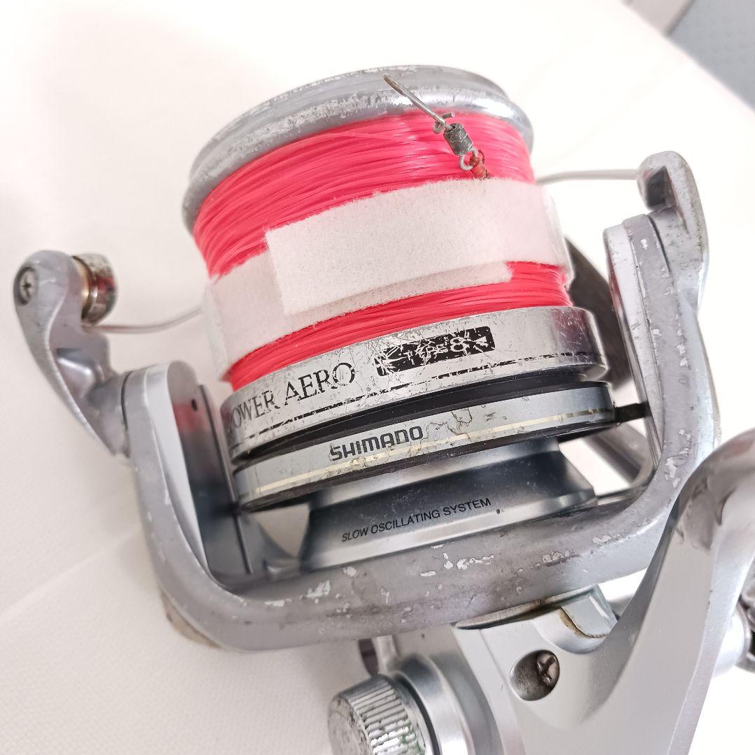 SHIMANO 03 POWER AERO スピニングリール 8号スプール 01