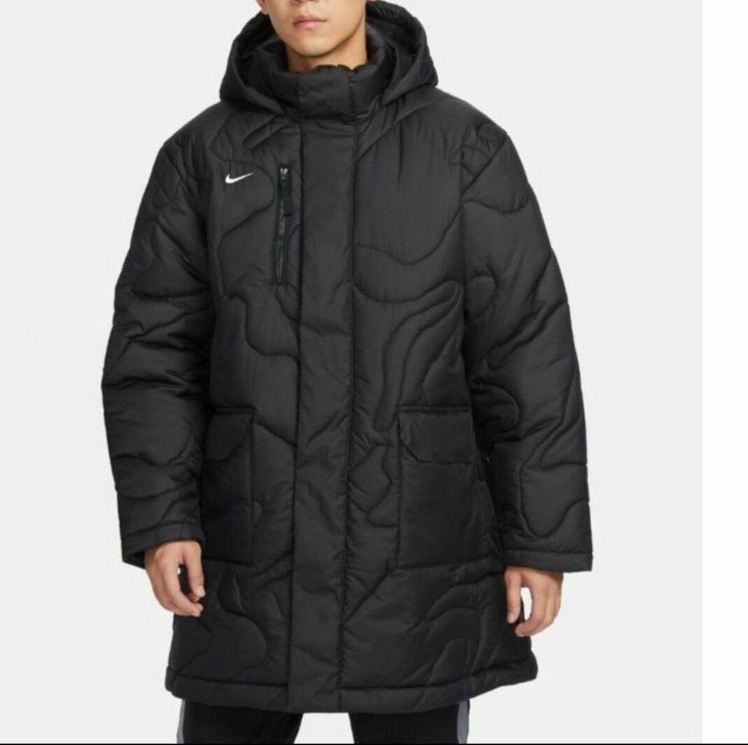 NIKE　Therma-FIT　ベンチコート　黒　М