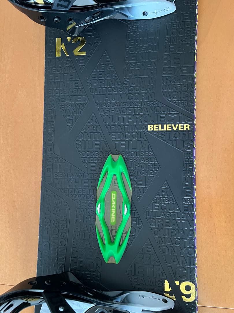 K2スノーボードセット★Burtonビンディング 極美品 Burtonケース