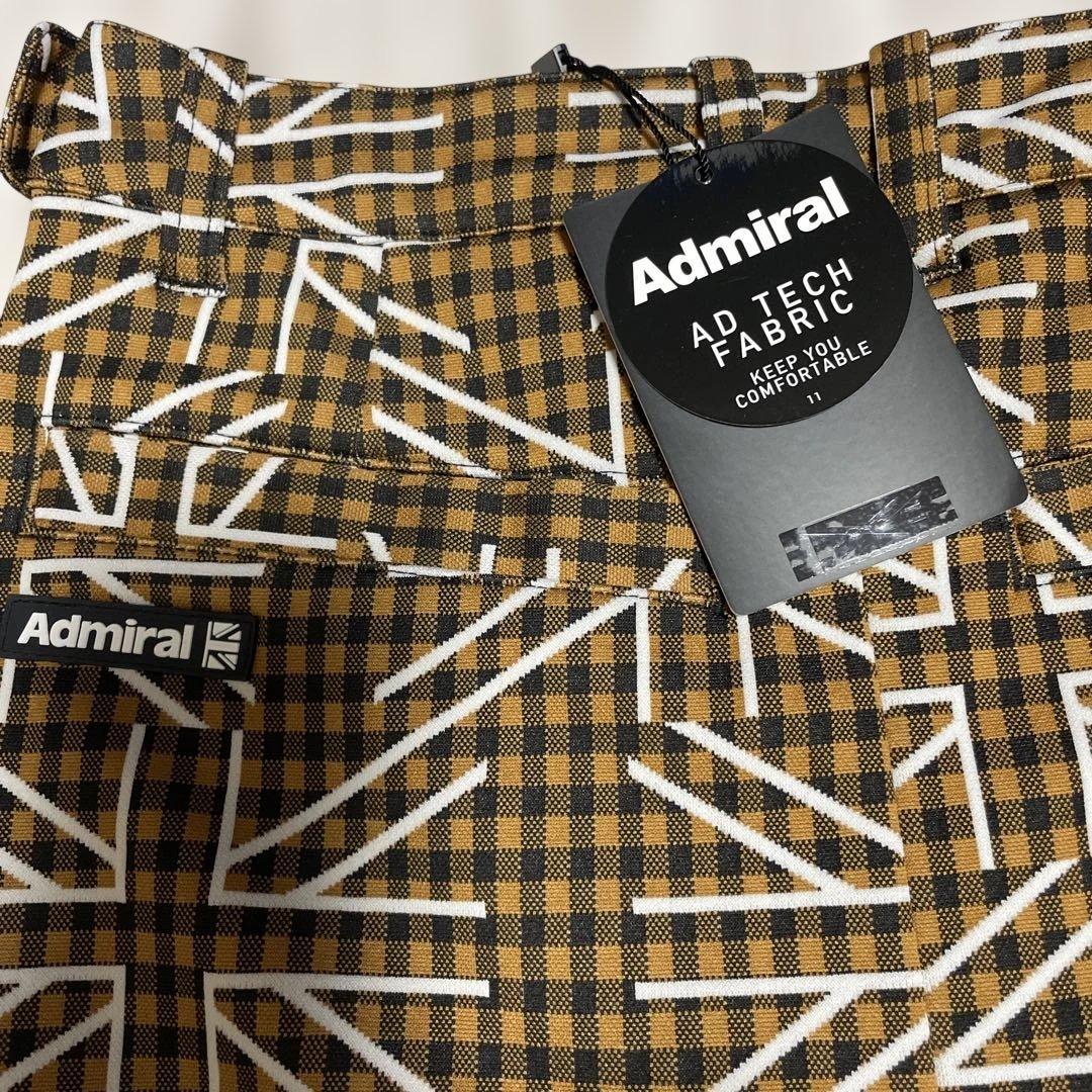 Admiral アドミラル　チェック柄スカート　ゴルフウェア　ミニスカート