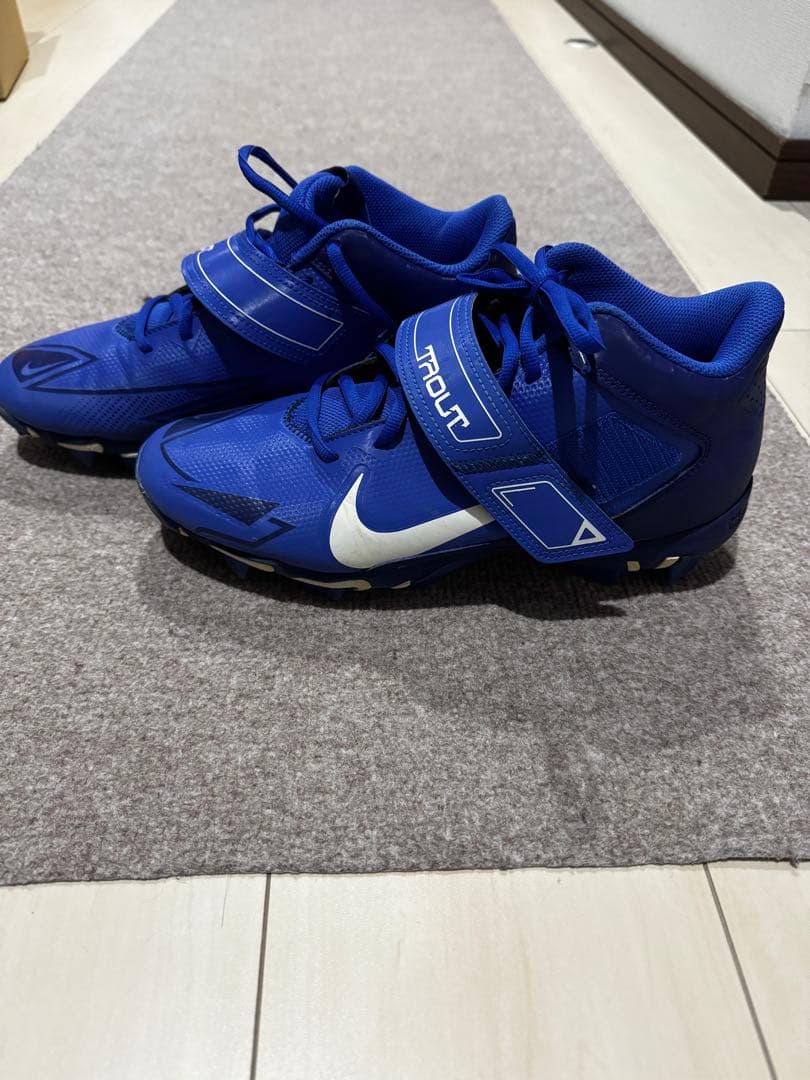 NIKE TROUT スパイクシューズ ブルー
