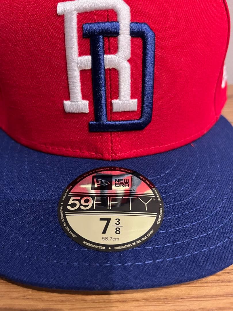 【新品・未使用】WBC 2017ドミニカ共和国 7 3/8 NEWERA
