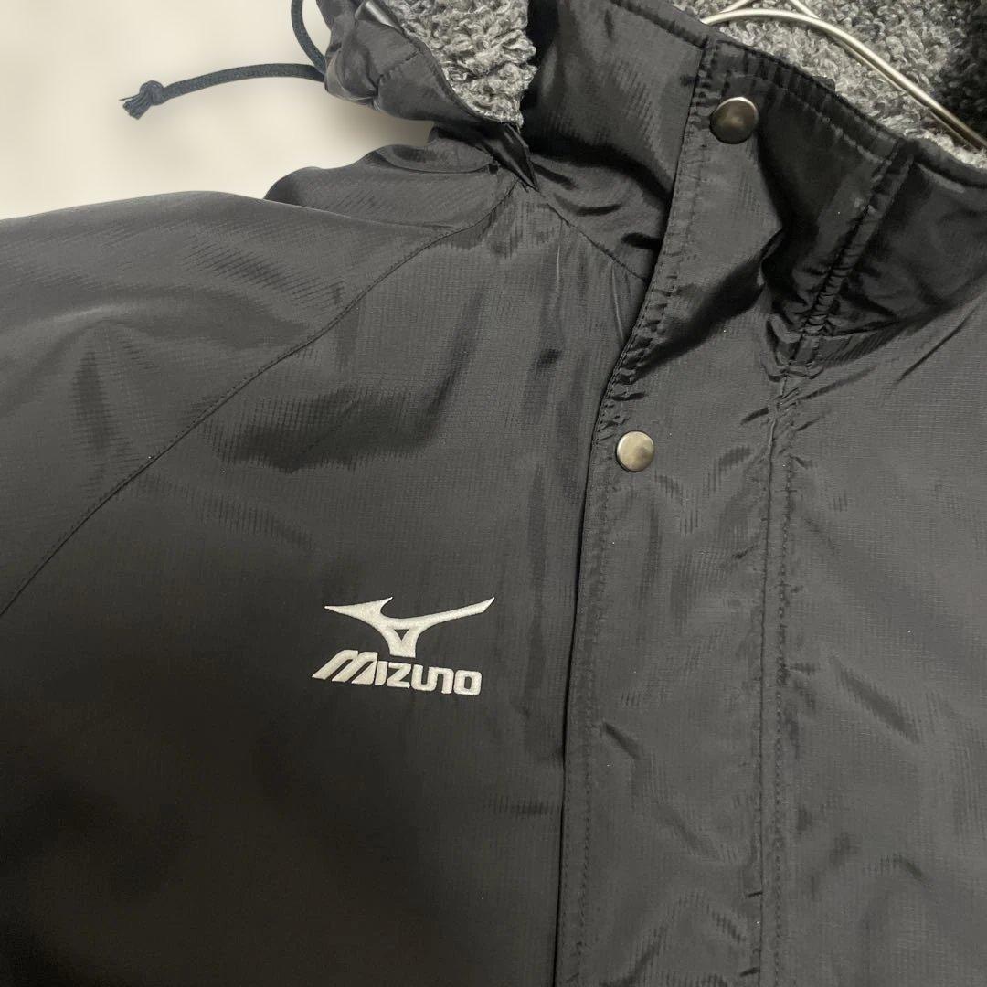 美品✨ Mizuno ミズノ ベンチコート ロングコート ボア付き メンズ M