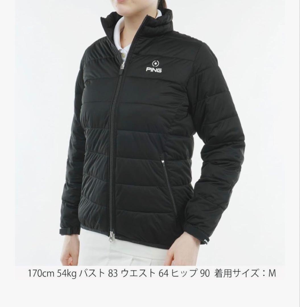 M ☆新品タグ付 ピン PING 中綿ブルゾン　レディース　ゴルフ　20900円