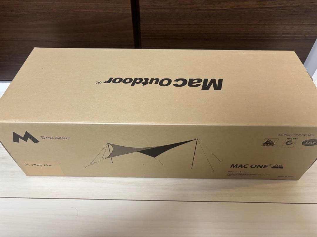 GAHGA ウイングタープ　MAC ONE タープ・シェード　ティファニーブルー