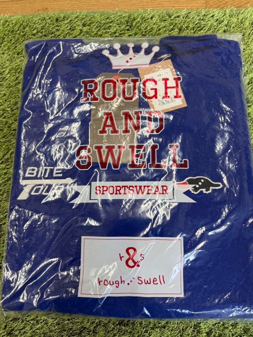 な*お様 新品正規品ROUGH&SWELL/M】高品質ウール100%Vネックニッ