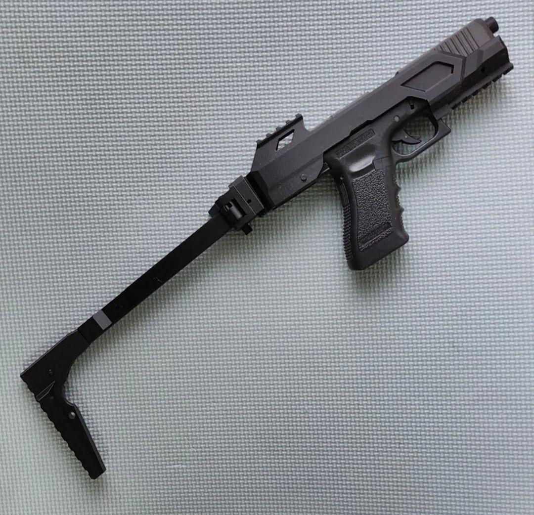 ミニマムカービンキット 折畳みストック東京マルイガスガンGlock17gen3用