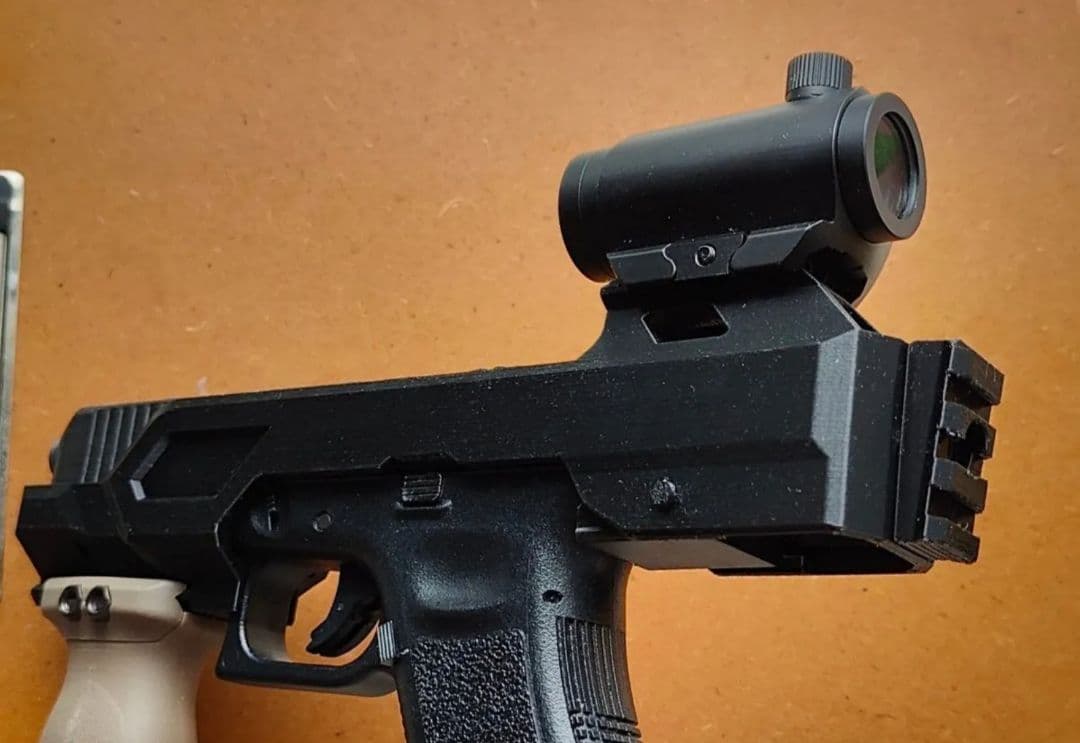 ミニマムカービンキット 折畳みストック東京マルイガスガンGlock17gen3用