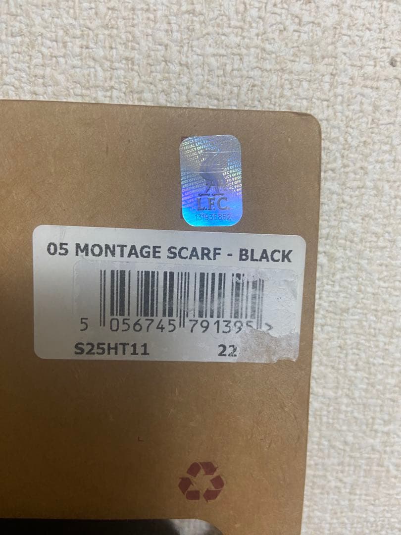 リバプール　マフラー　イスタンブールの奇跡　記念グッズ