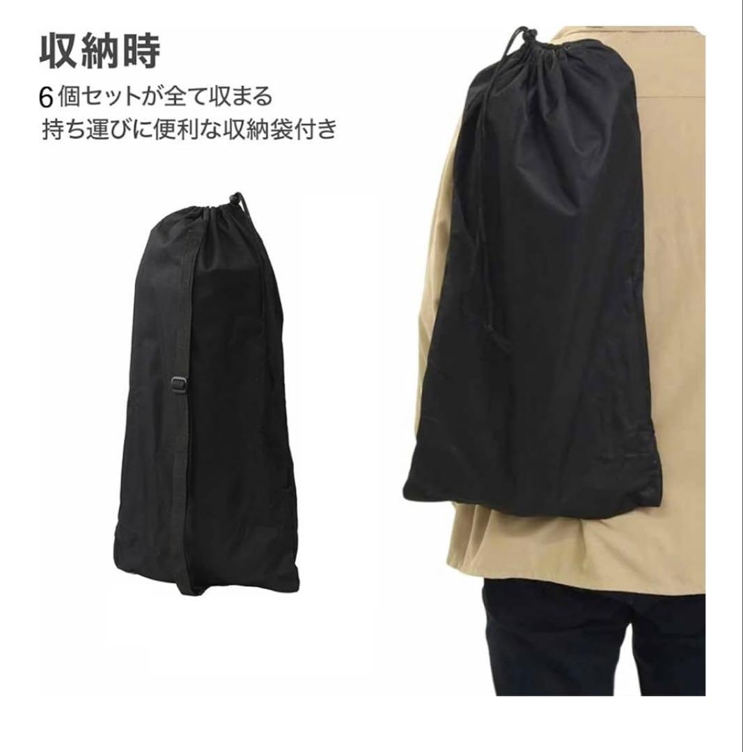 壊れにくい トレーニング ミニハードル 6台セット 収納袋付