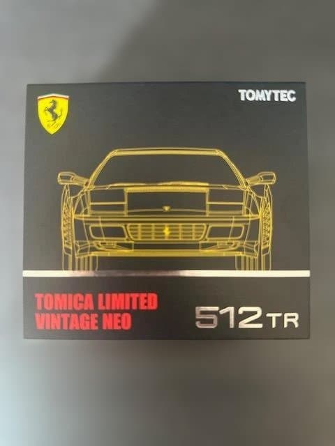 【未使用・TOMYTEC】フェラーリ 512 TR（黄）