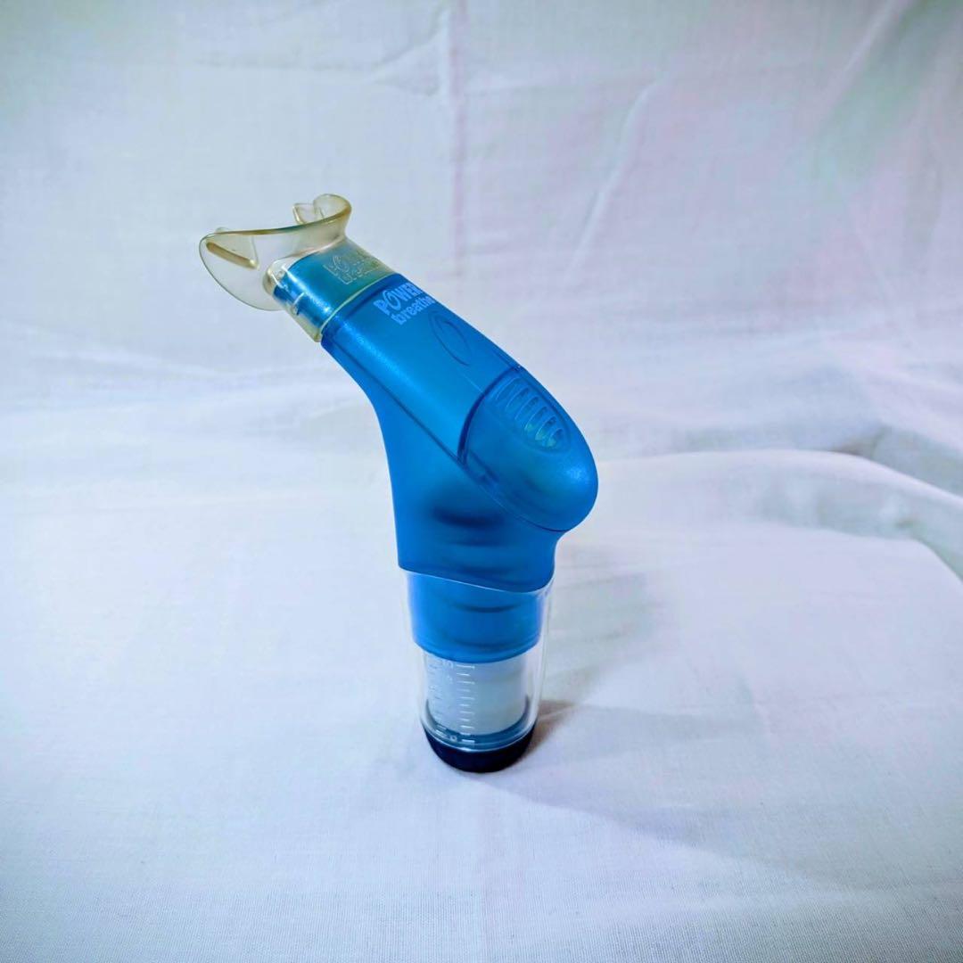 【値下げ】POWER PLUS+breathe トレーニング器具 青 USED
