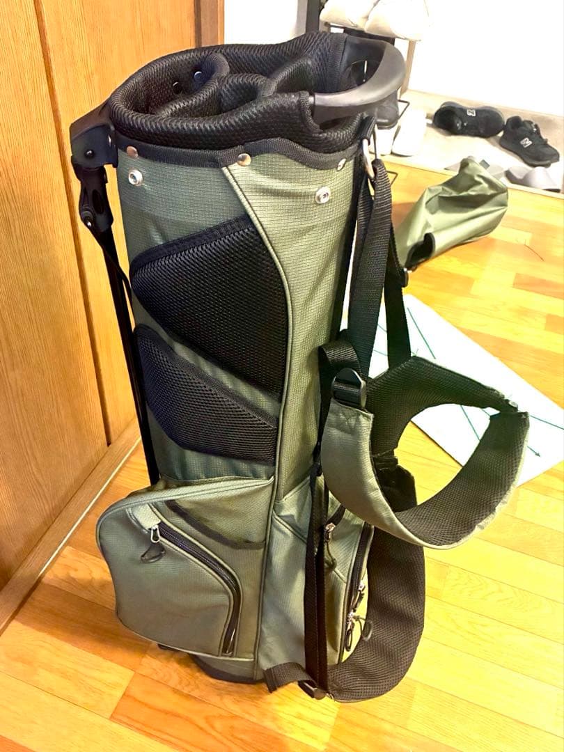 富*樹様 軽量 キャディバッグ MAXCAT カーキ