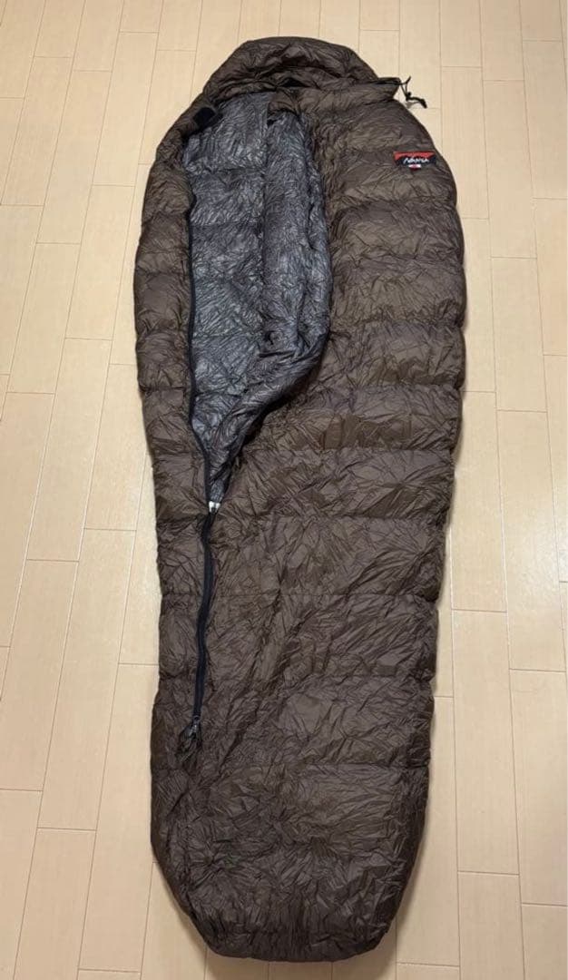 ナンガ オーロラテックスライト 450DX レギュラー ブラウン 美品