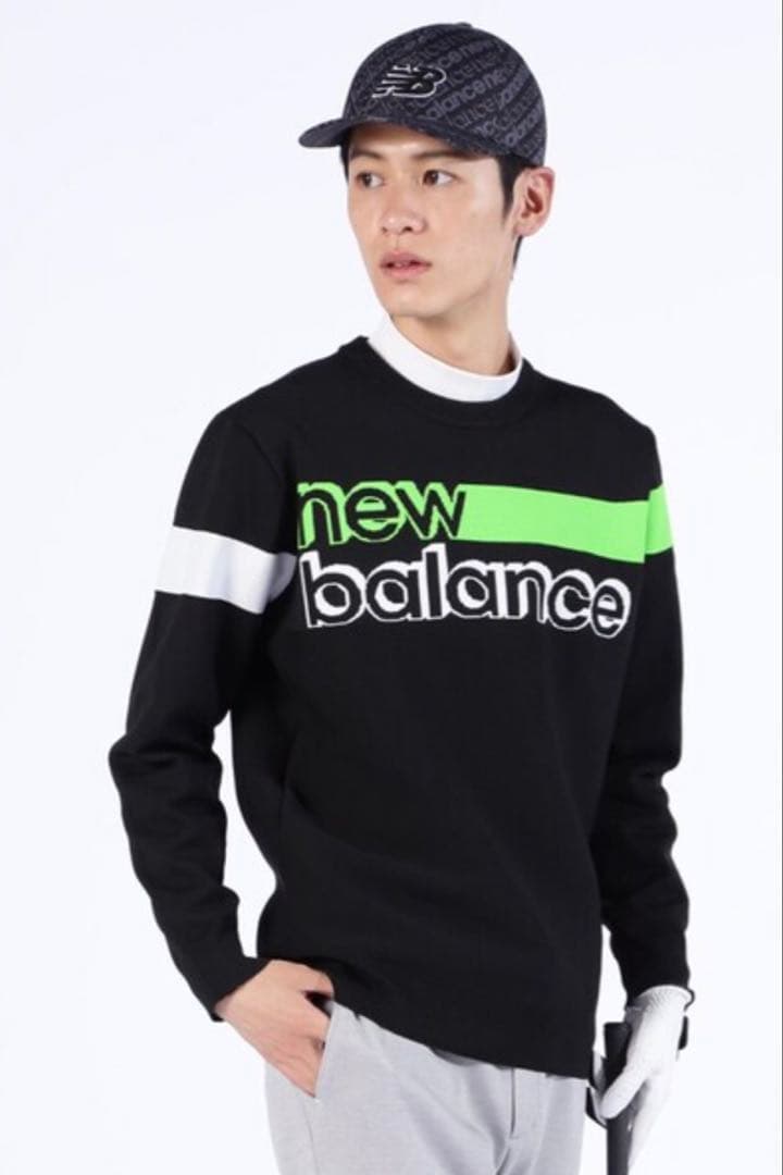 New Balance Golf ニューバランス　クルーネック セーター4(M)