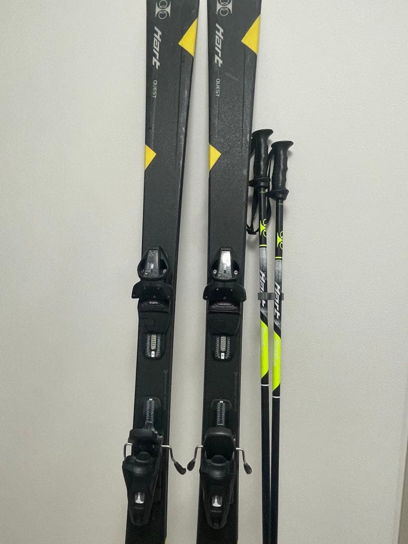 QUEST STD スキー板 164cm ビンディング付き
