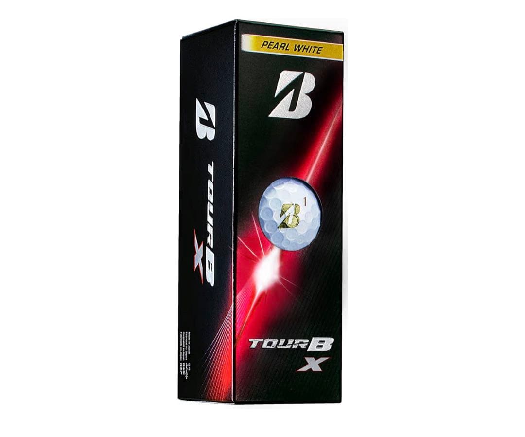 ブリヂストンTOUR BXゴルフボール26年パールホワイト1ダース新品未使用
