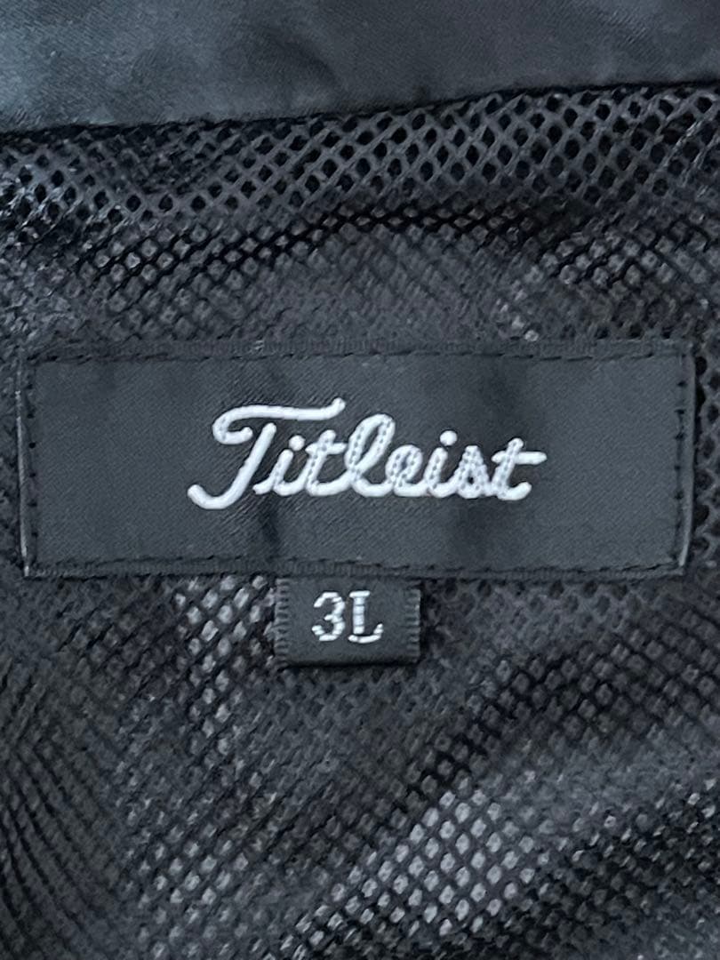 Titleist ブラック レインウェア 3L