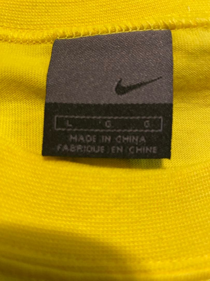 Nike ブラジル代表 Tシャツ イエロー 00s CBF サッカー Y2K