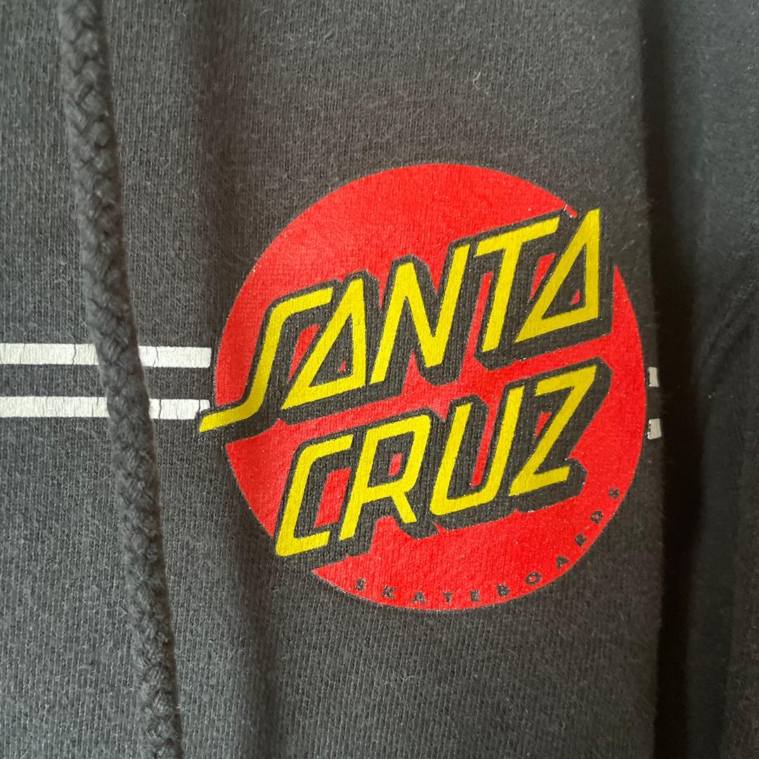 SANTA CRUZ フード付きスウェットパーカー