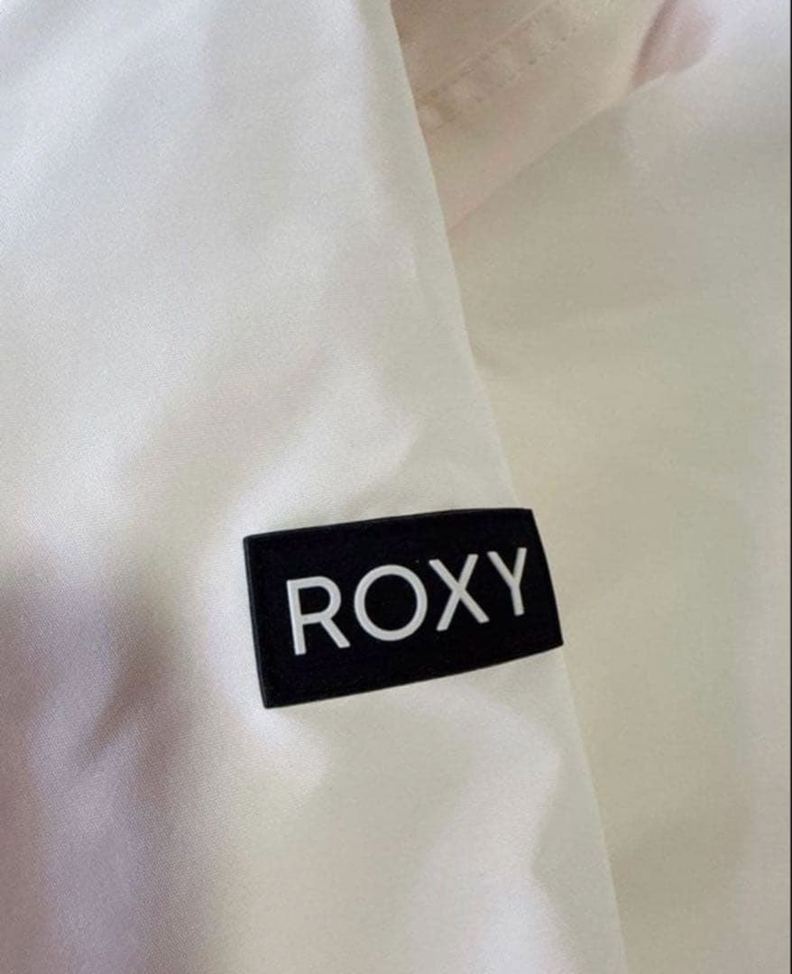 ROXY フード付きアノラック ホワイト
