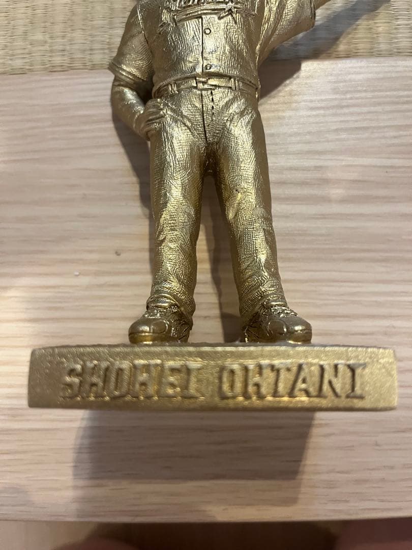 大谷翔平　ボブルヘッド　ゴールド