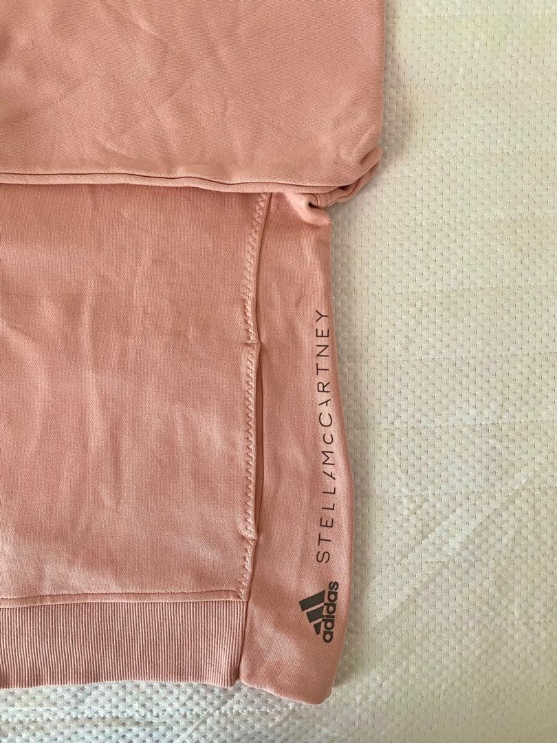 adidas Stella McCartney フード付きジャケット ピンク