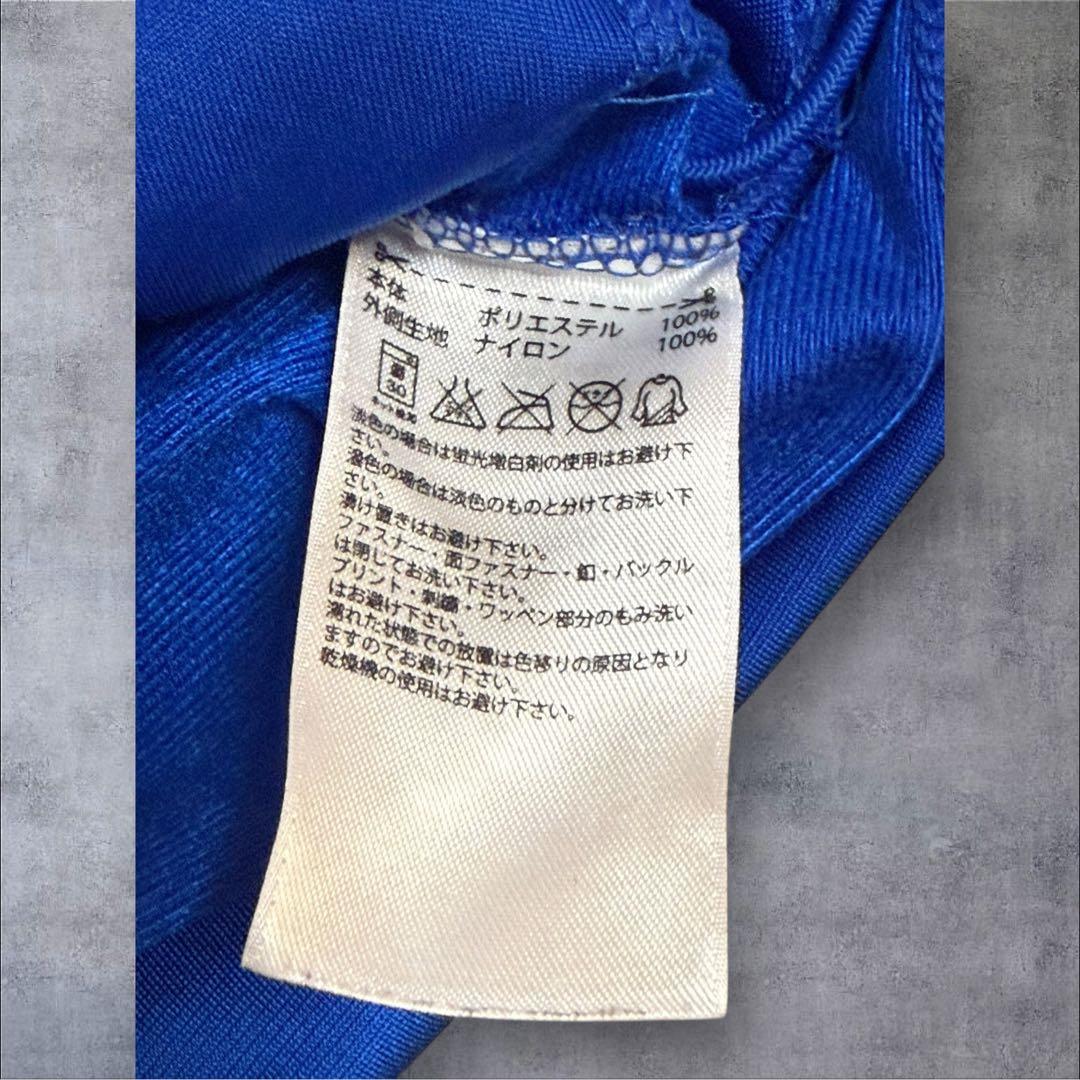 【良品】adidas アディダス トラックジャケットセットアップ Lサイズ 青