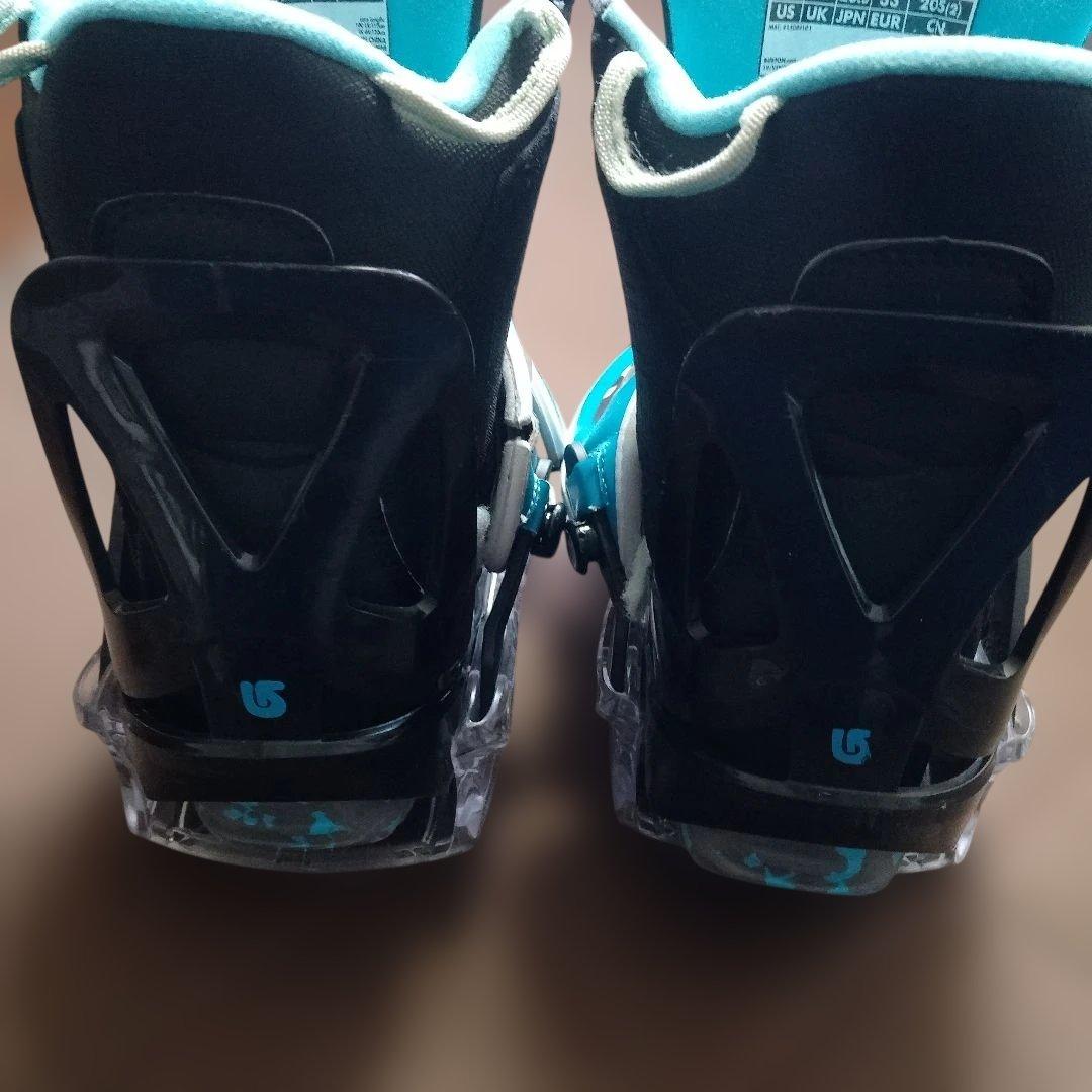 Burton Custom BOA スノーボードブーツ 20.5、ビンディング
