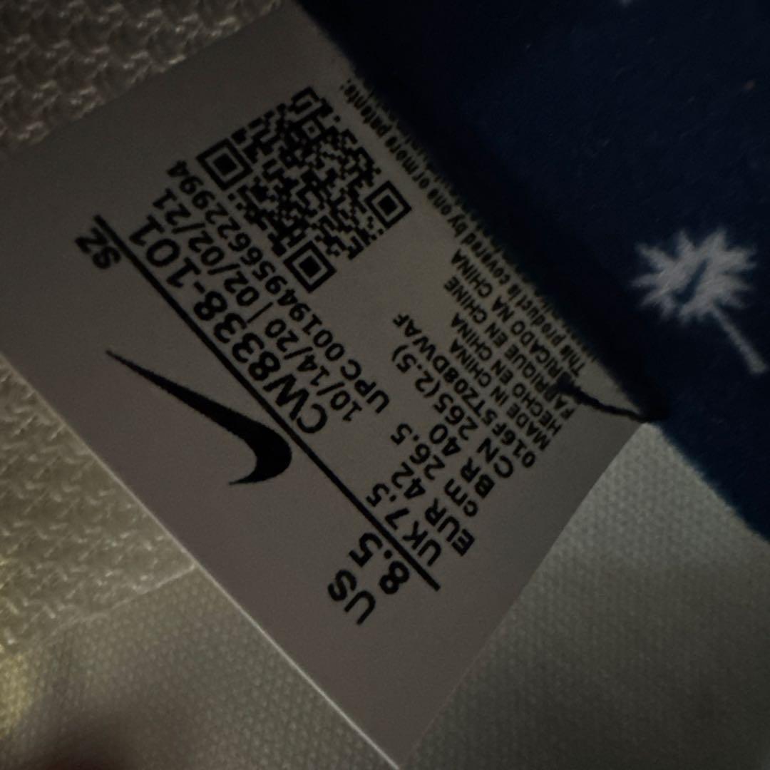 Nike ゴルフシューズ ホワイト スパイク付き