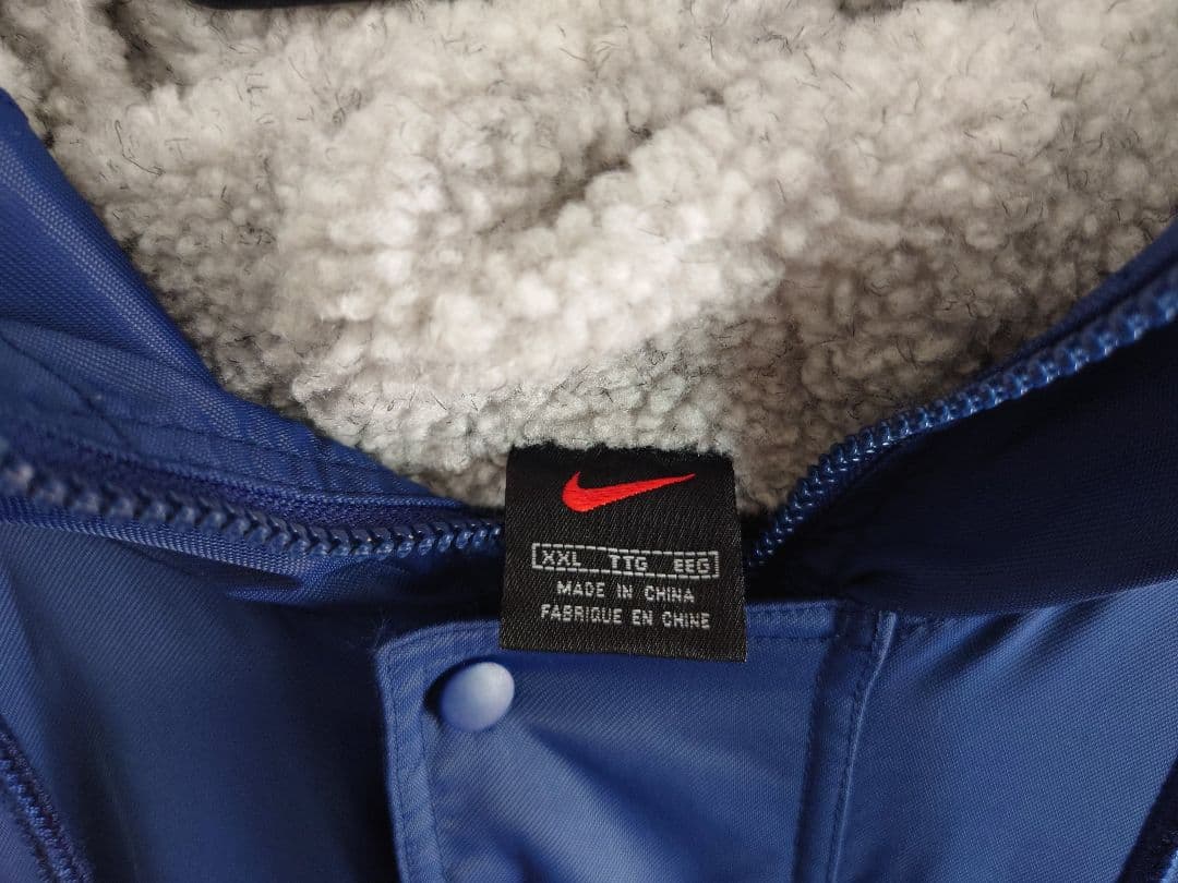 NIKE　ナイキ　スーパー　ロング　ボア　ベンチコート　xxl　2xl　xo
