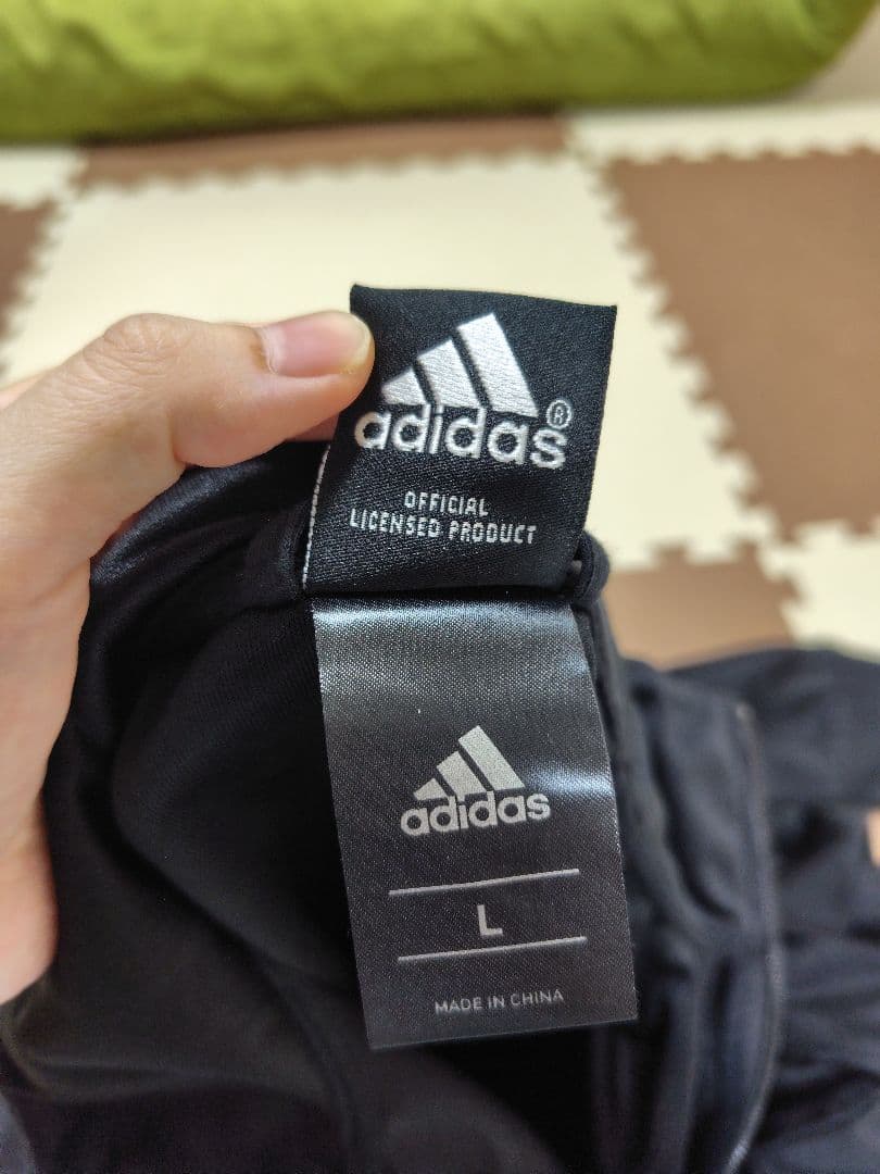 【新品】adidas ALL BLACKS パーカー Lサイズ 長袖 ラグビー